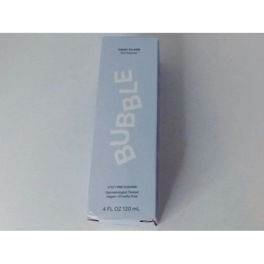 Bubble Skincare - First Class Oil Cleanser, 4 Fl Oz, BRAND NEW IN BOX